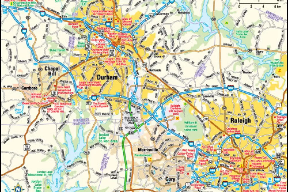 North Carolina Map